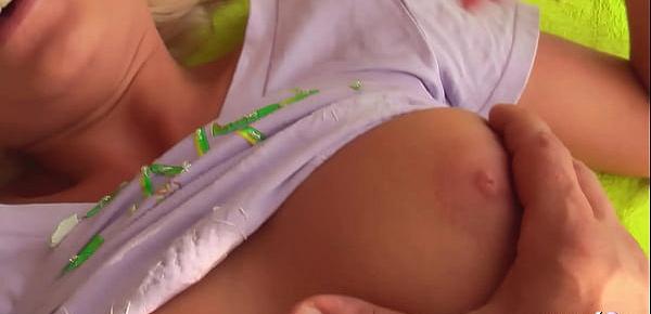 Auf Spielplatz mitgenommen und hart gefickt - POV Pickup Sex mit deutschem Teen